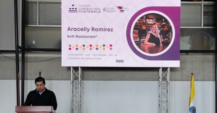 Soft Restaurant® participa en el Congreso CONPEHT en Guatemala y dona licencias a estudiantes universitarios 